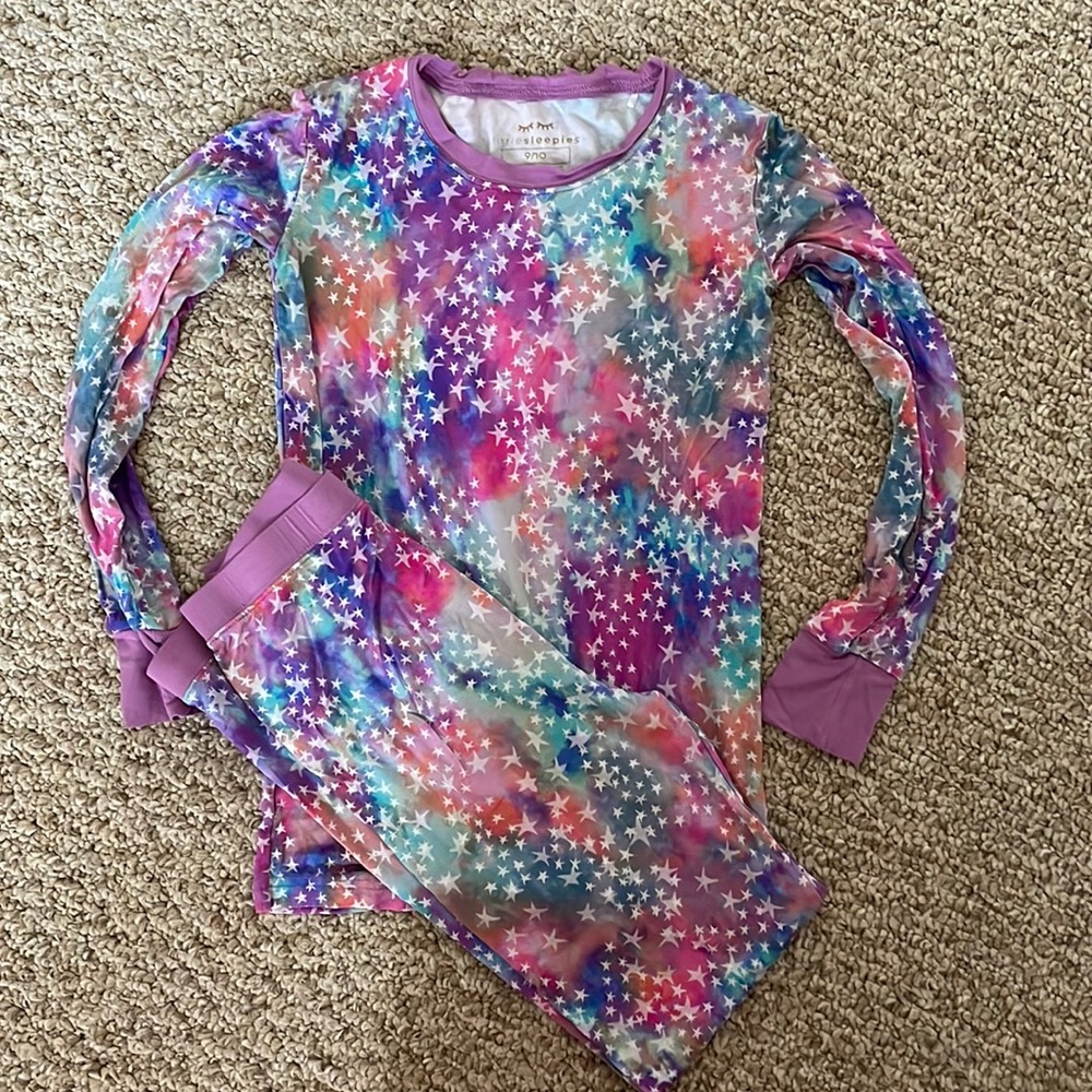 Little Sleepies 9/10 star print